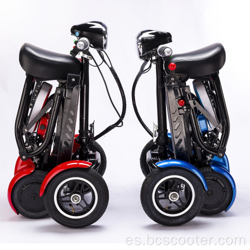 Scooter de silla de ruedas eléctrica de movilidad plegable de precio barato
